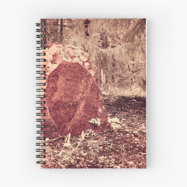 Item preview, Forgotten gravestone red granite designed and sold by Jouko Lehto Photography.