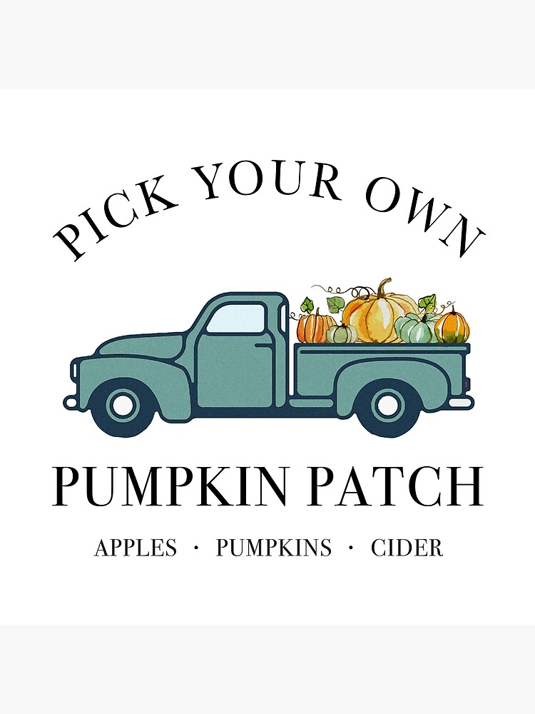 Meet Me At The Pumpkin Patch Halloween Truck Picking Vintage T-Shirt