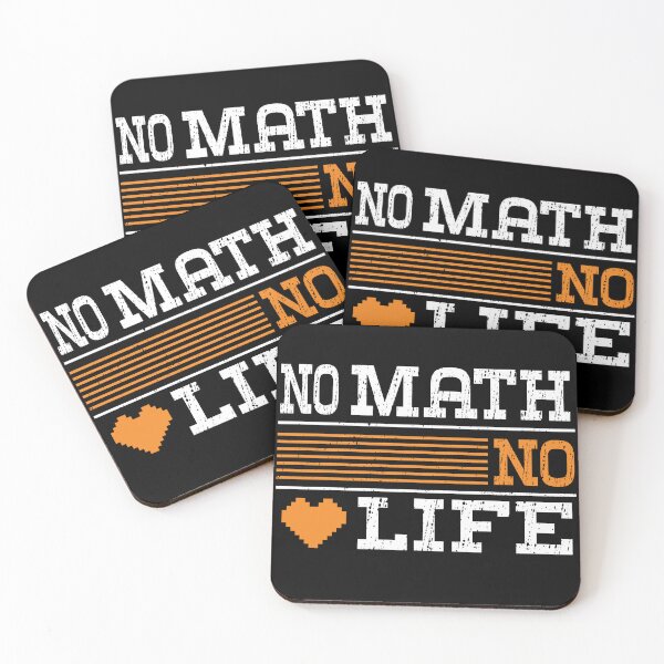Item preview,  No Math No Life, Funny Design For Math Lover designed and sold by LOGPRO.