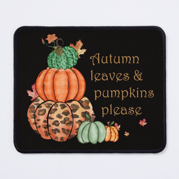 Item preview, Autumn leaves and pumpkins please designed and sold by Jessi-Sketches.