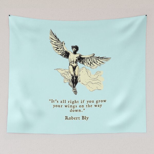 Item preview, Growing Wings (Robert Bly) designed and sold by NuminousYes.