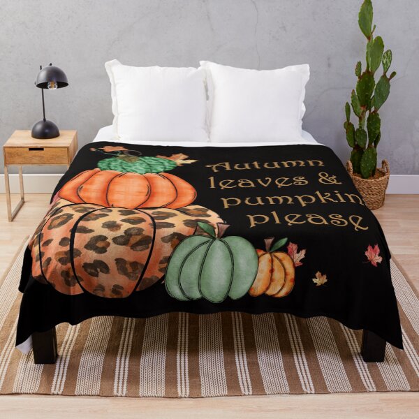Item preview, Autumn leaves and pumpkins please designed and sold by Jessi-Sketches.
