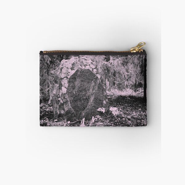 Item preview, Forgotten gravestone granite bw designed and sold by Jouko Lehto Photography.