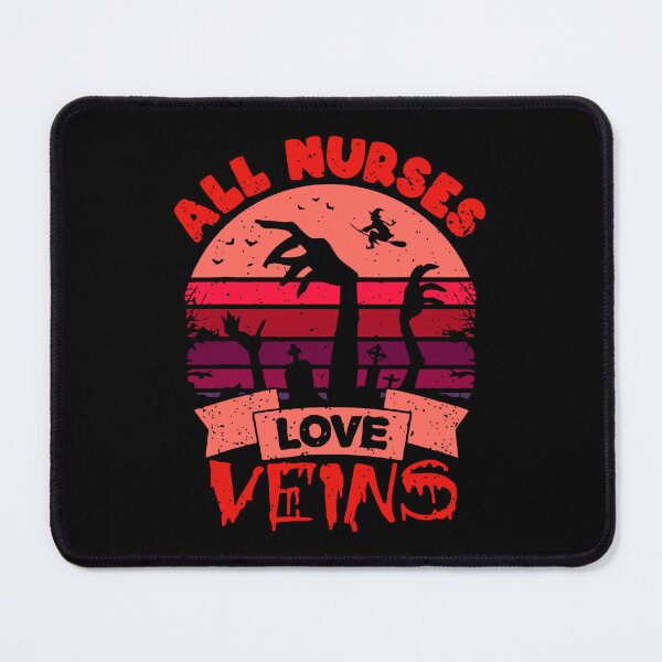 Item preview, All Nurses Love Veins funny nursing gift for halloween  designed and sold by DesignisMine.