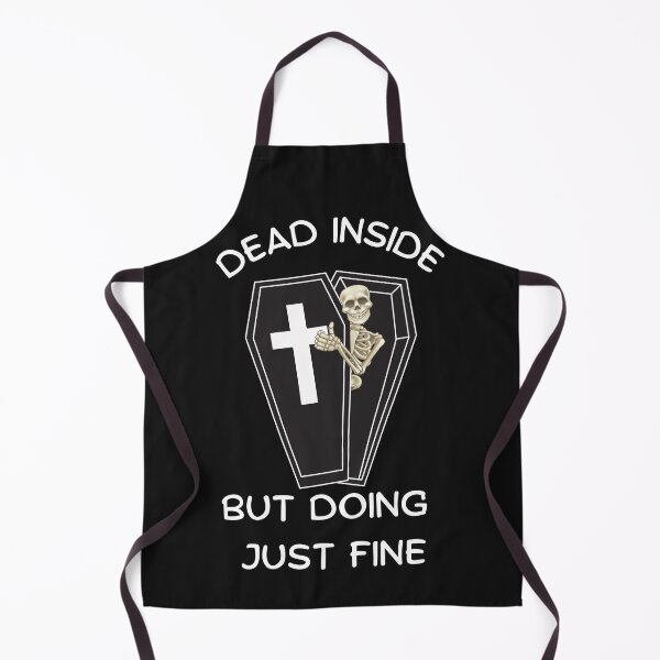 Item preview, Dead Inside But Doing Just Fine designed and sold by LifeLongTees ..