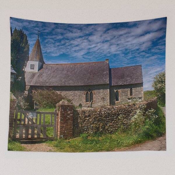 Item preview, Litlington Church designed and sold by Dave Godden.