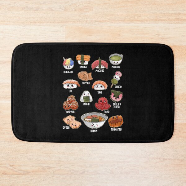 Item preview, Tipos Comida Japonesa Sushi Ramen Kawaii designed and sold by TShirtoftheYear.