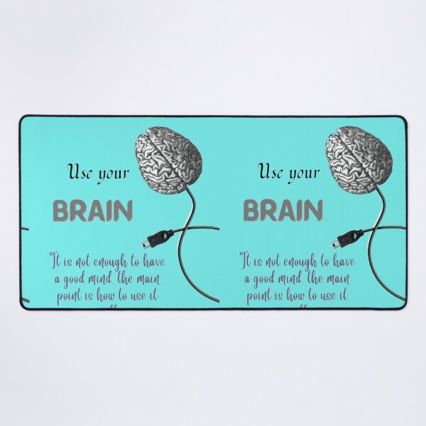 Item preview, Use your brain | brain design | designed and sold by Arteartz.