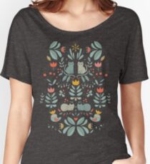 Swedish Folk Cats Women's Relaxed Fit T-Shirt