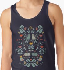 Swedish Folk Cats Men's Tank Top
