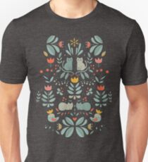 Swedish Folk Cats Unisex T-Shirt
