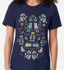 Schwedische Volkskatzen Vintage T-Shirt