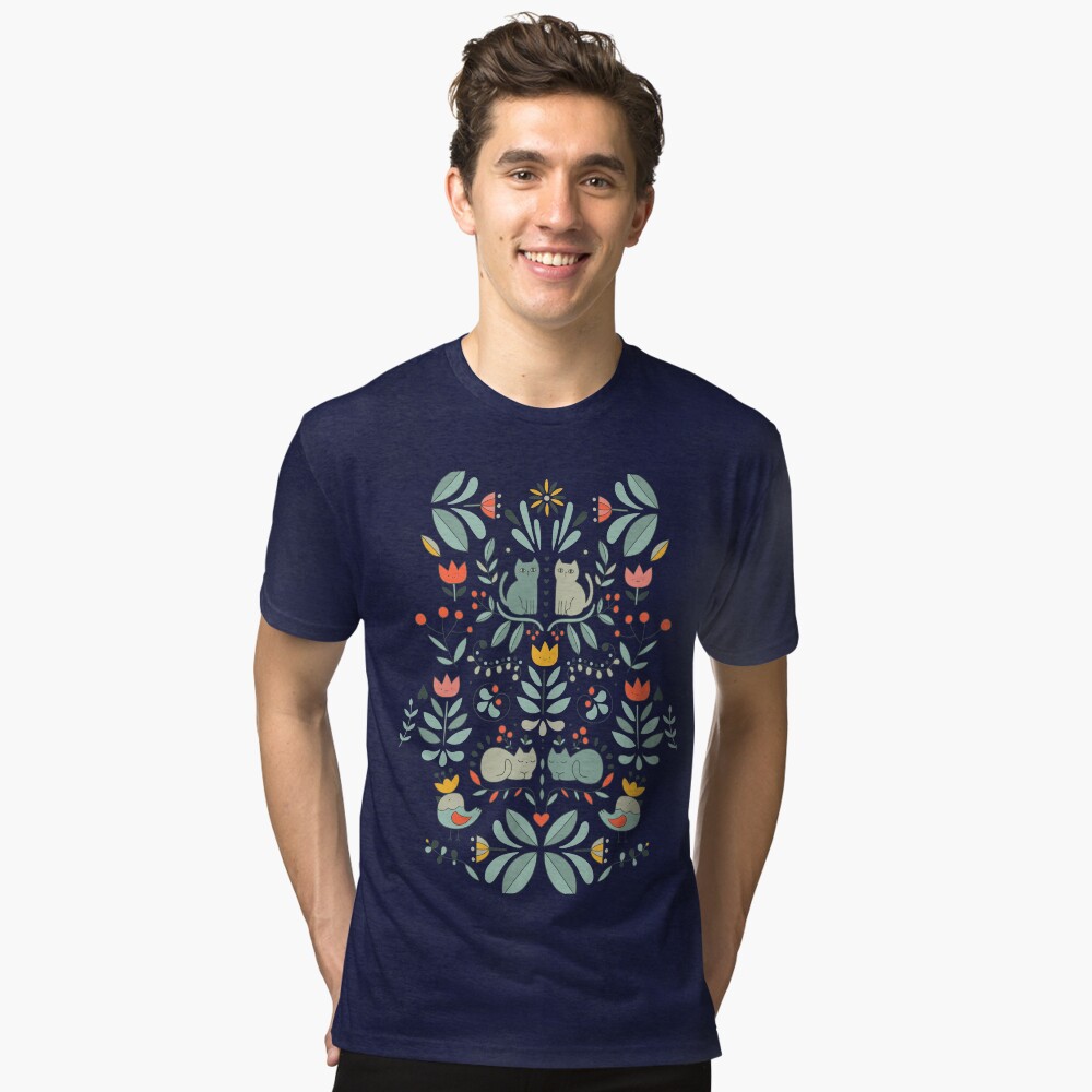 Item preview, Tri-blend T-Shirt designed and sold by kostolom3000.