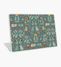Swedish Folk Cats Laptop Skin