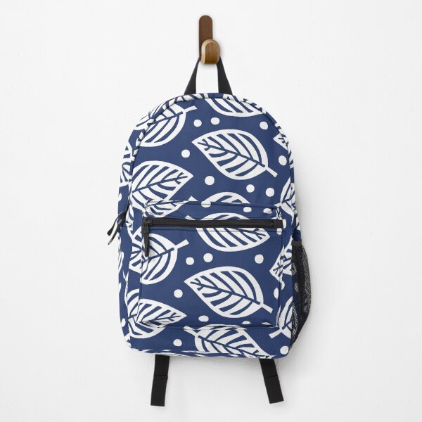 Item preview, Falling Leaves Pattern Navy Blue designed and sold by tonymagnerart.