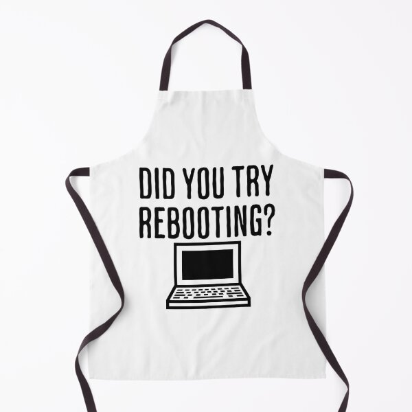 Item preview, Did You Try Rebooting - Funny Motivational Saying designed and sold by AlanPhotoArt.