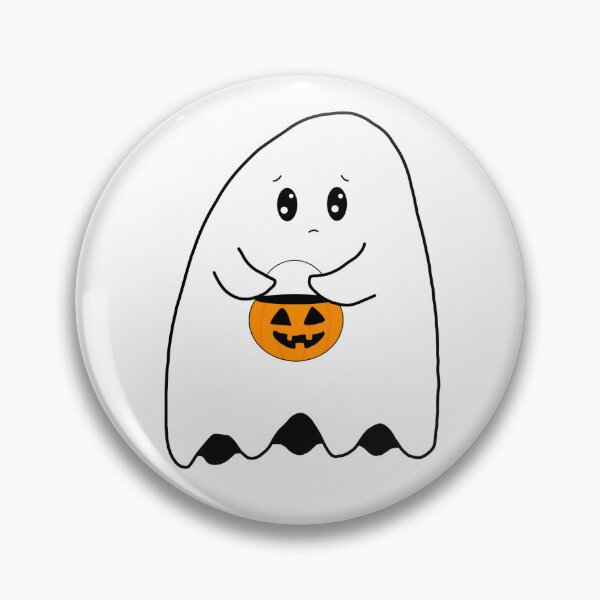 Item preview, little ghost with pumpkin designed and sold by vittoriag.
