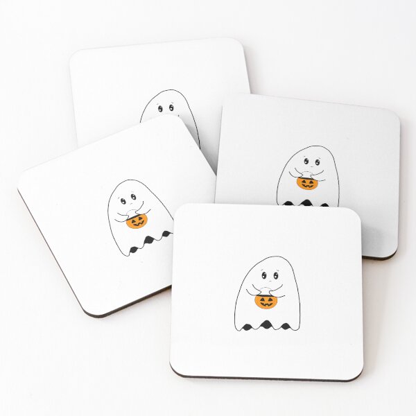 Item preview, little ghost with pumpkin designed and sold by vittoriag.