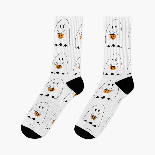 Item preview, little ghost with pumpkin designed and sold by vittoriag.