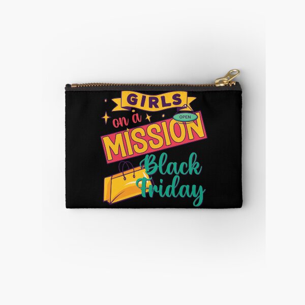 Item preview, Girls On a Mission Black Friday - Shopping Lovers designed and sold by DebbisPalette.