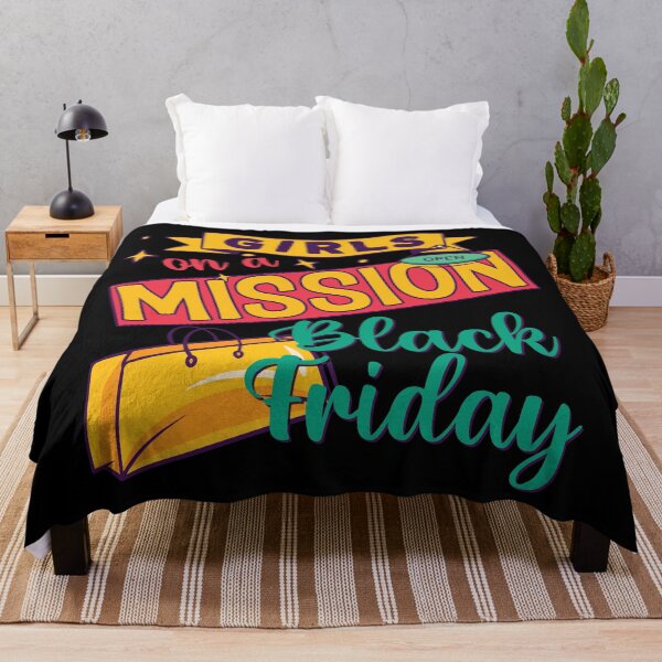 Item preview, Girls On a Mission Black Friday - Shopping Lovers designed and sold by DebbisPalette.