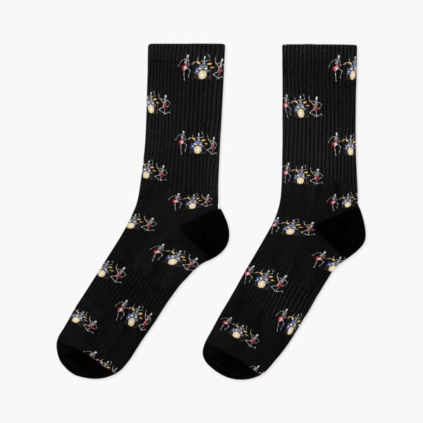 Item preview, Retro Skeleton Death Metal Band For Music Lovers And Halloween Skeleton Musicians designed and sold by Funwithmusic.