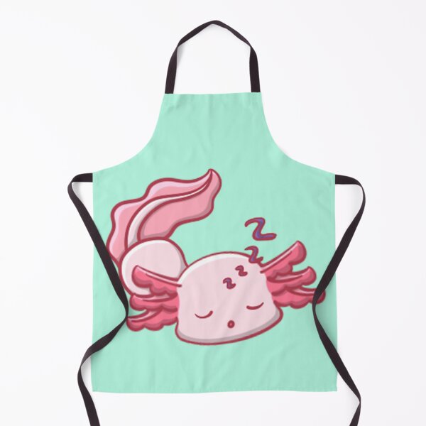 Item preview, Albino Axolotl Sleeping designed and sold by NLDStudios.