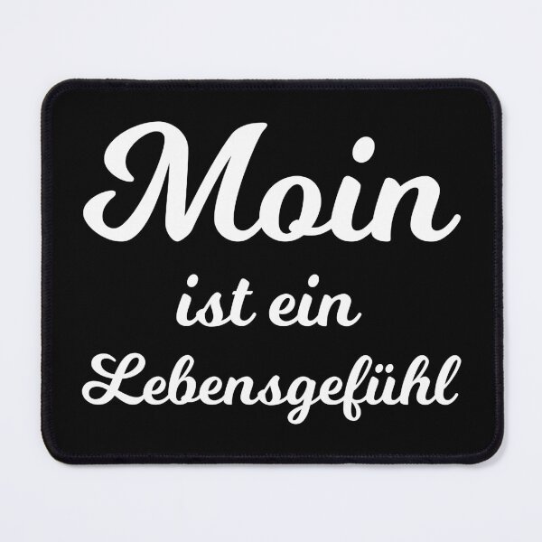Item preview, Moin ist ein Lebensgefühl - Saying North German designed and sold by Shirtey.