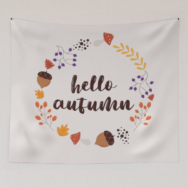 Item preview, Hello Autumn  designed and sold by Tarun Bisht.