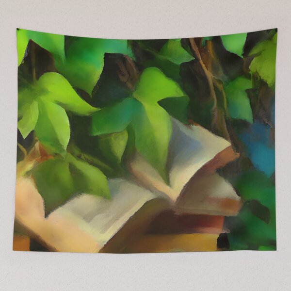 Item preview, Book Buried in Vines designed and sold by priddypaintings.