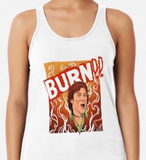 Burn! Racerback Tank Top