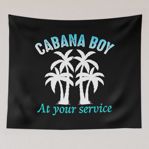 Item preview, Cabana Boy At Your Service Tees designed and sold by teeminghearing4.
