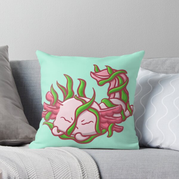 Item preview, Albino Axolotl Entangled In Seaweed designed and sold by NLDStudios.