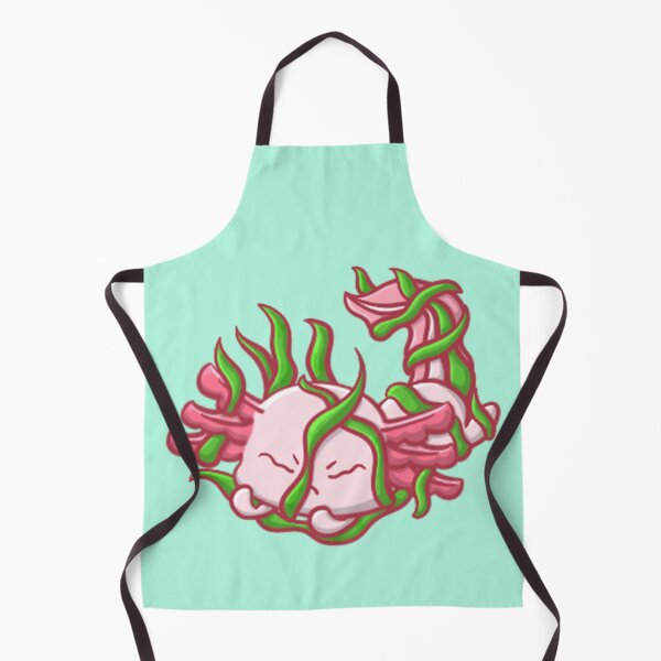 Item preview, Albino Axolotl Entangled In Seaweed designed and sold by NLDStudios.