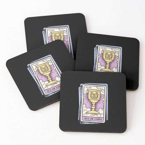 Item preview, Ace of Cups Tarot card  designed and sold by Tarun Bisht.