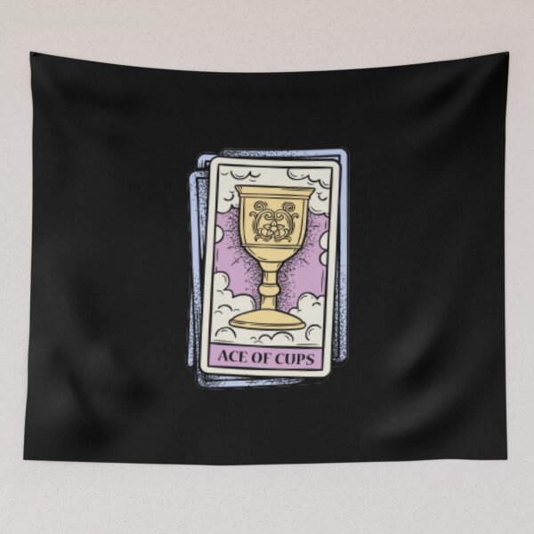 Item preview, Ace of Cups Tarot card  designed and sold by Tarun Bisht.