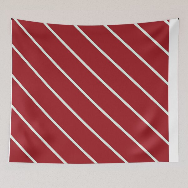 Item preview, Ruby Red Striped designed and sold by risingrocket.