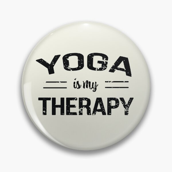 Item preview, Yoga Is My Therapy, Funny Design For Yoga Lover designed and sold by LOGPRO.