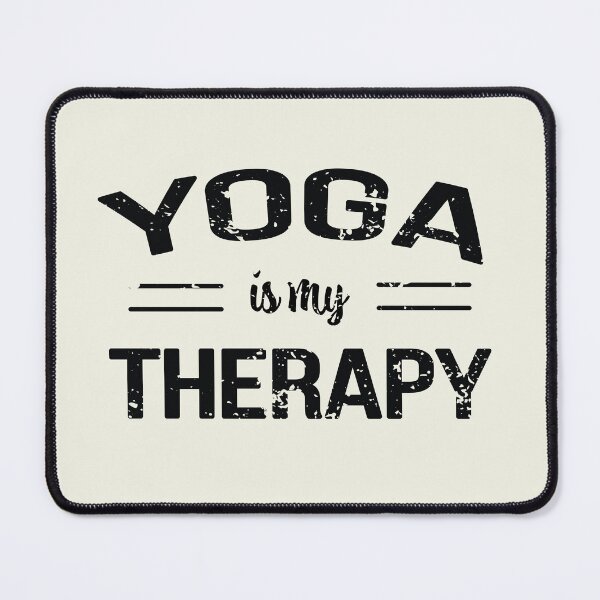 Item preview, Yoga Is My Therapy, Funny Design For Yoga Lover designed and sold by LOGPRO.