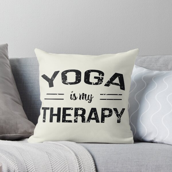 Item preview, Yoga Is My Therapy, Funny Design For Yoga Lover designed and sold by LOGPRO.