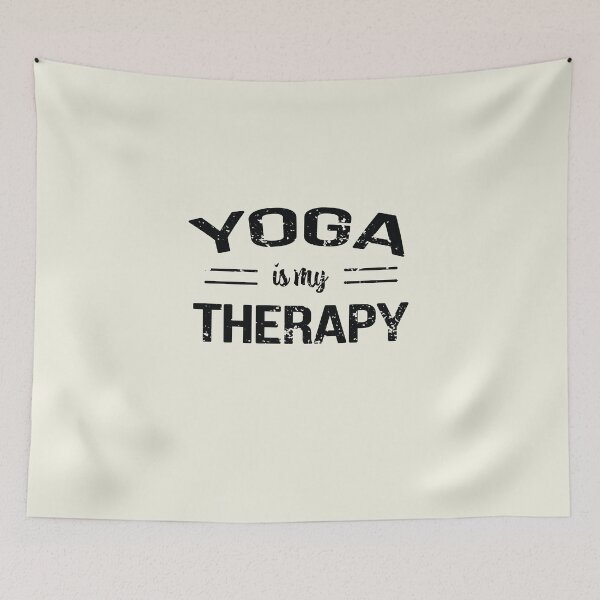 Item preview, Yoga Is My Therapy, Funny Design For Yoga Lover designed and sold by LOGPRO.