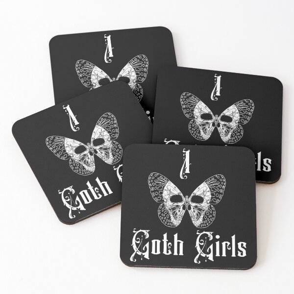 Item preview, I Love Goth Girls Butterfly Skull designed and sold by LeGND.