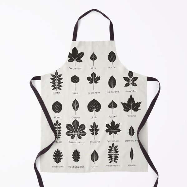 Item preview, Native Tree Leaves or Leaf Shapes Chart / Infographic (German) designed and sold by Iris Luckhaus.