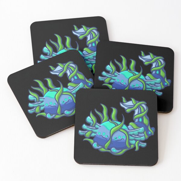 Item preview, Gfp Axolotl Entangled In Seaweed designed and sold by NLDStudios.