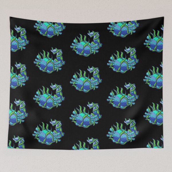 Item preview, Gfp Axolotl Entangled In Seaweed designed and sold by NLDStudios.