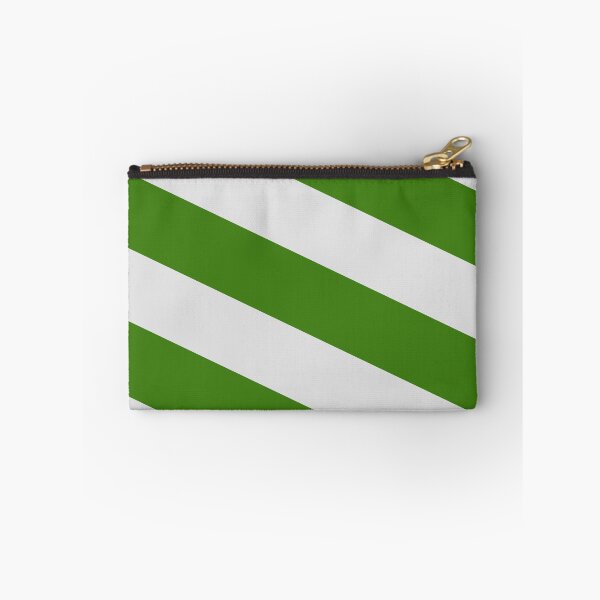 Item preview, Avocado Green And White Vertical Striped designed and sold by risingrocket.