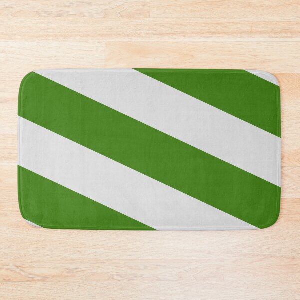 Item preview, Avocado Green And White Vertical Striped designed and sold by risingrocket.