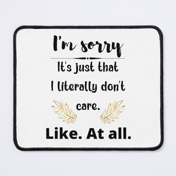 Item preview, I'm sorry. It's just that I literally don't care. designed and sold by MerWishes.