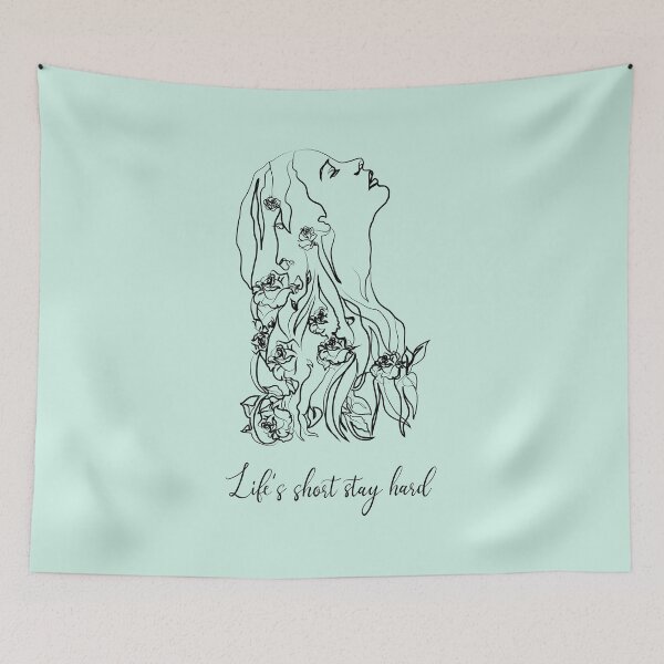 Item preview, Lifes short stay hard  designed and sold by ZA IR.