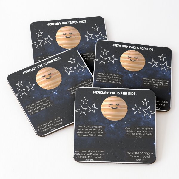 Item preview, Mercury Facts For Kids designed and sold by Bsay89.